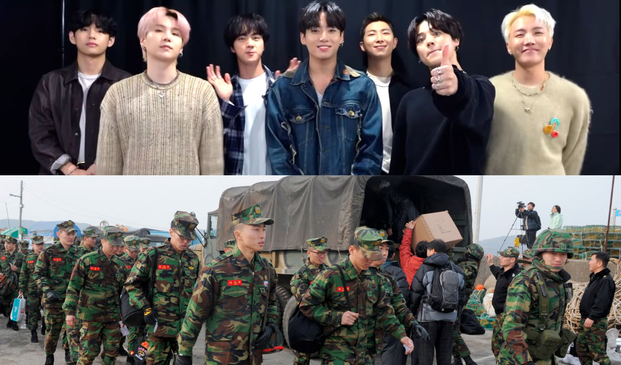 Miembros De Bts En El Servicio Militar